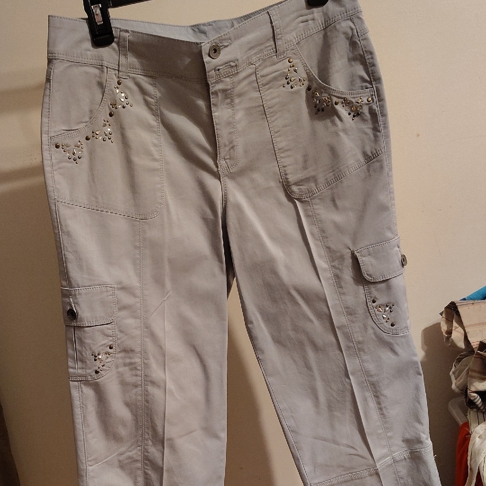 Style & Co. Light Gray Pants
